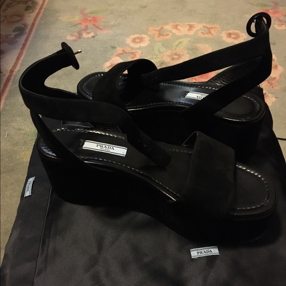 Prada Platform Sandals - Picture 1 of 3
